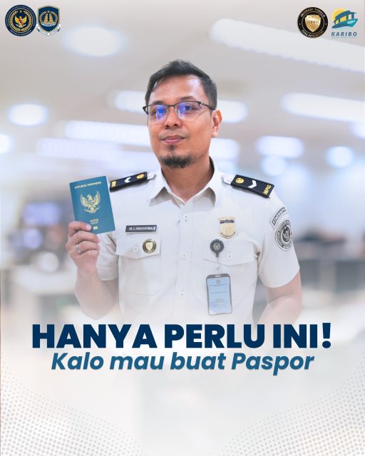 Sobat Karibo ada yg mau bikin paspor? Siapin ini aja!
Syaratnya antara lain KTP elektronik, Kartu Keluarga, serta dokumen identitas seperti akta kelahiran, buku nikah, atau ijazah yang memuat data diri lengkap. Pastikan semua data sesuai agar proses pengurusan paspor bisa berjalan lancar. Jangan lupa juga daftar antrean melalui aplikasi M-Paspor supaya lebih praktis.
#kemenimipas #ditjen_imigrasi #reelsinstagram #paspormudah #dirjen_imigrasi #pasporanak #hendarsammarantoko #paspor #imigrasitobelo #imigrasi #imigrasiindonesia