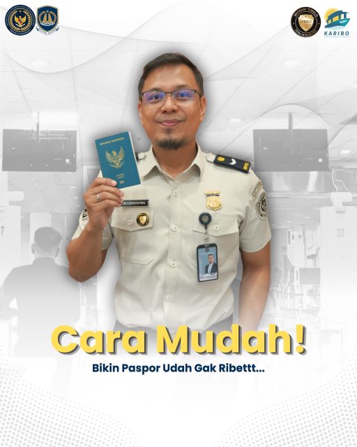 Sobat Karibo, cukup daftar lewat aplikasi M-Paspor, pilih jadwal dan kantor imigrasi, lalu datang sesuai jadwal yang sudah dipilih. Pastikan juga memilih jenis permohonan dengan benar dan memberikan keterangan yang sesuai saat wawancara agar proses pengajuan berjalan lancar. Hati-hati loh yaaa kalo kasih keterangan yg tidak sesuai, maka permohonan kalian bisa saja ditolak!

#kemenimipas #ditjen_imigrasi #visa #paspor #hendarsammarantoko