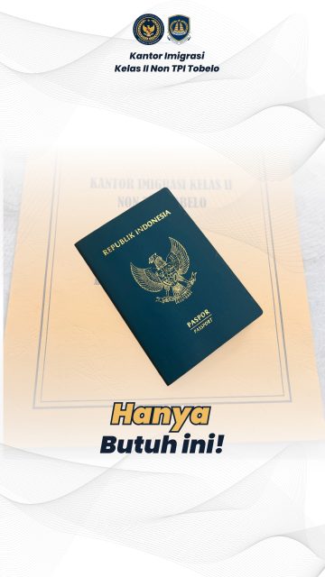 Halo Sobat Mido!!!
Mau bikin paspor tapi bingung harus bawa apa aja? Tenang, ini dia syarat pembuatan paspor:
1. KTP
2. Kartu Keluarga
3. Akta kelahiran / ijazah / buku nikah (pilih salah satu, untuk bukti nama & tempat tanggal lahir)
Ada juga catatan penting:
- Daftar lewat aplikasi M-Paspor sebelum datang ke kantor imigrasi.
- Pastikan semua dokumen asli dan fotokopi dibawa saat pengurusan.
- Gunakan pakaian sopan untuk foto paspor.
#kemenimipas #ditjen_imigrasi #rellsinstagram #fypviral #paspor #paspormudah #imigrasitobelo #imigrasi