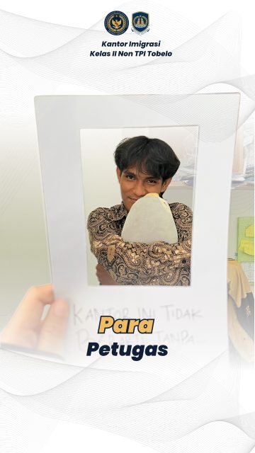 Kantor ini tidak berarti tanpa... Para petugas yg selalu sedia melayani para Sobat Karibo. 😊
#kemenimipas #ditjen_imigrasi #reelsinstagram #fypviral #paspor #paspormudah #dirjen_imigrasi #hendarsammarantoko #visa #imigrasitobelo #imigrasi #imigrasiindonesia