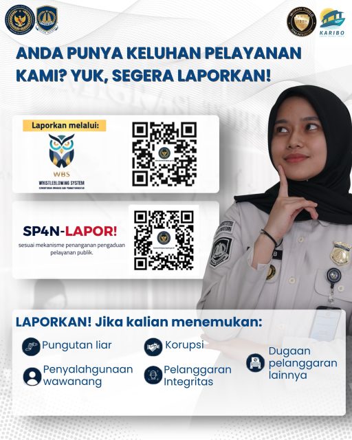 Sobat Mido WAJIB melaporkan bila menemukan praktik pelanggaran di sekitar lingkungan kantor kami! Scan QR untuk melaporkan petugas yg melakukan pelanggaran…
#kemenimipas #ditjen_imigrasi #visa #paspor #hendarsammarantoko